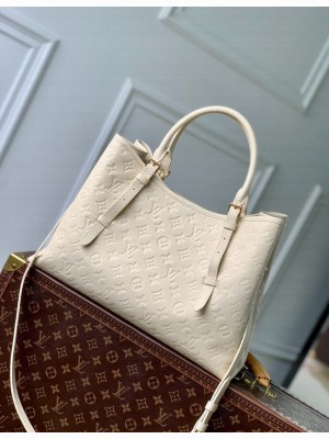 Louis Vuitton Babylone Tote MM M47185 Cream
