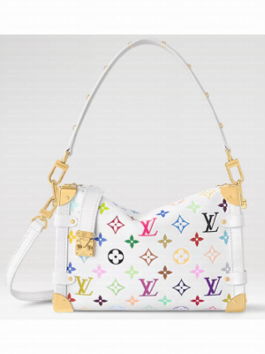 Louis Vuitton NEW LV x TM Side Trunk MM M14046 white