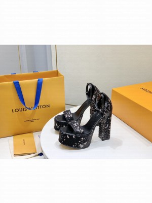 Louis Vuitton Fame Heel Platform 15cm Sandal 08