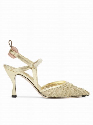 Fendi Women's ColibrI Lite 8J8360 Golden