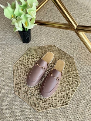 GUCCI LEATHER HORSEBIT ESPADRILLES SLIPPERS PINK 2021 Collection