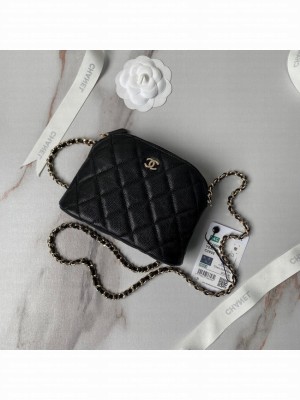 CHANEL CLUTCH WITH CHAIN AP4000 black