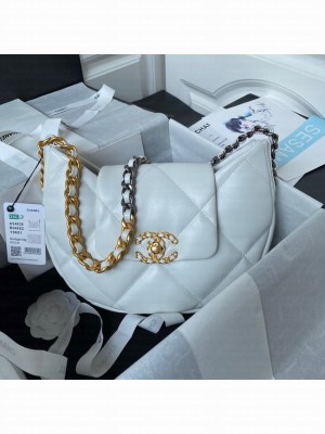 Chanel SMALL MESSENGER BAG AS4638 white