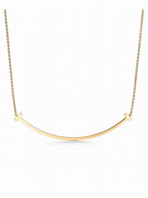 Tiffany Extra Large Smile Pendant Golden