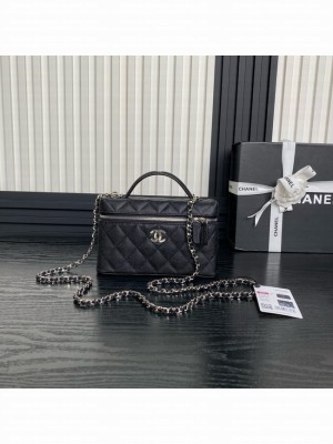 CHANEL LONG VANITY WITH CHAIN AP4414 black