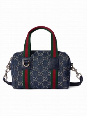 Gucci Mini GG Handbag 859975 Blue