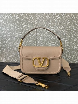 VALENTINO Alltime calfskin bag MZ098 Apricot