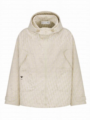 Christian Dior Women's DiorAlps Waterproof Hooded Jacket Golden