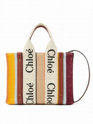 Chloe Small Woody Tote Bag Coffee