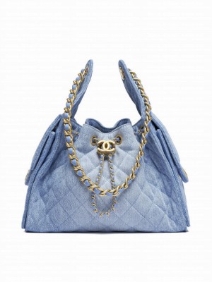 Chanel 25 Small Handbag AS5293 Blue