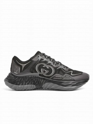Gucci Unisex Ripple Sneaker 787645 Black