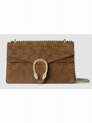 GUCCI DIONYSUS SMALL SHOULDER BAG 818145 brown