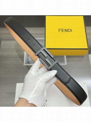 Fendi 35mm Eversible Belt FF buckle with stud closure 2021 Collection