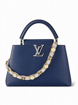 Louis Vuitton Capucines MM M23199 Dark Blue