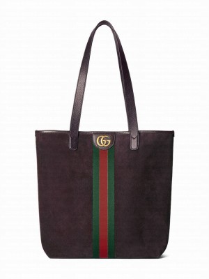 Gucci Ophidia Medium Tote Bag 834465 Dark Coffee