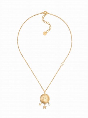 Christian Dior Astral Necklace Golden