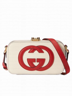 Gucci Interlocking G Mini Bag 658230 Cream