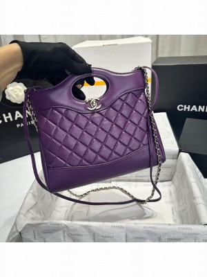 CHANEL 31 MINI SHOPPING AS4133 Purple