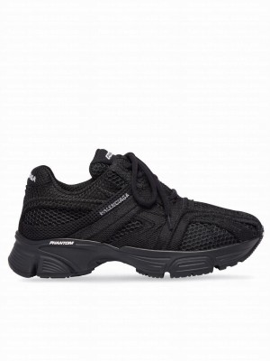 Balenciaga Unisex Phantom Sneaker Washed Black