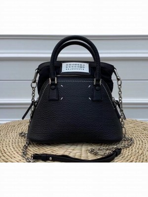 Maison Margiela 5AC 2-pockets Top Handle Bag Black