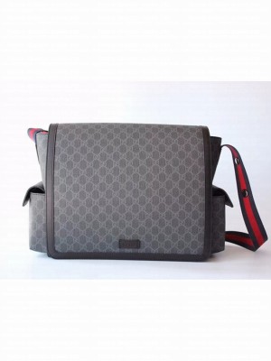Gucci Men's GG Supreme Diaper Bag 495909 2018
