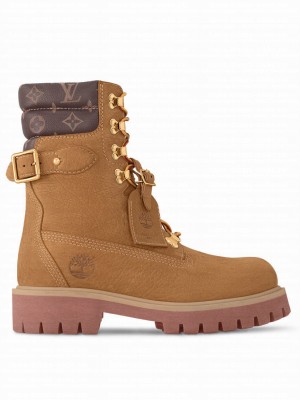 Louis Vuitton Women's LV x Timberland Ranger Boot 1AD75T Khaki