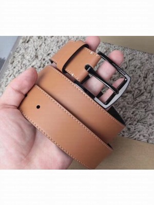 Burberry Width 3.5cm Leather Belt BUR02