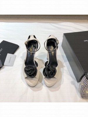 Saint Laurent 4cm Platform Heel 13.5cm High Heel Sandals 2022 Collection 02
