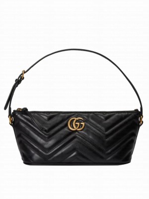 Gucci GG Marmont Shoulder Bag 739166 Black