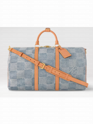 Louis Vuitton Keepall Bandouliere 50 N40739 Blue