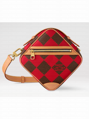 Louis Vuitton Chess Messenger N40547 red
