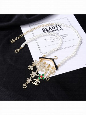 CHANEL Necklace ABA454