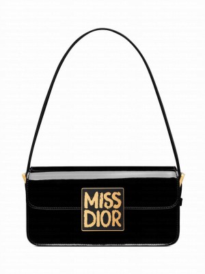 Christian Dior Miss Dior Flap Bag Black