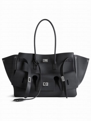 Balenciaga Bel Air Medium Carry All Bag Black