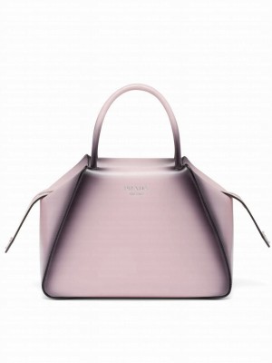 Prada Small Brushed Leather Prada Supernova Handbag 1BA366 Pink