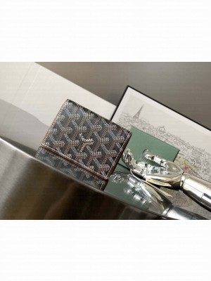 Goyard Malesherbes Card Wallet Black & Tan