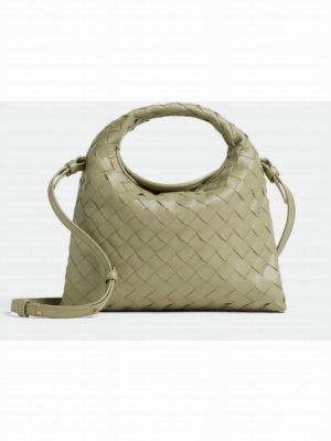 Bottega Veneta Mini Hop 777586 Travertine
