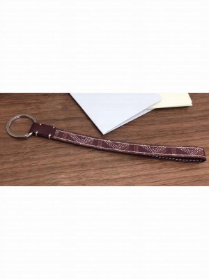 Goyard Sesame Key Holder Burgundy
