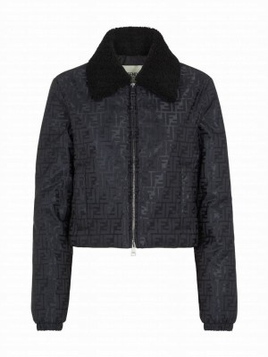 Fendi Women's Ski Jacket Black