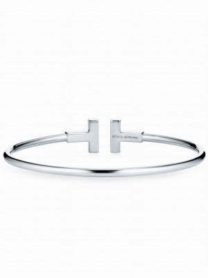 Tiffany T Wire Bracelet Silver