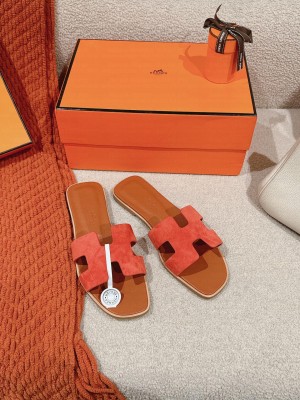 Hermes Oran Flat Slide Sandals 2024 04