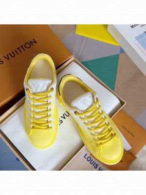 Louis Vuitton Women's Time Out Monogram Sneaker Yellow