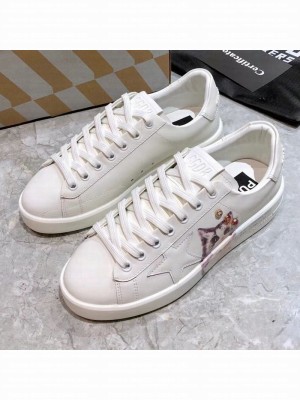 Golden Goose Graffiti White Calfskin Sneaker Spring/Summer 2021 Collection 49  
