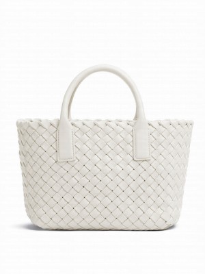 Bottega Veneta Mini Cabat Cream