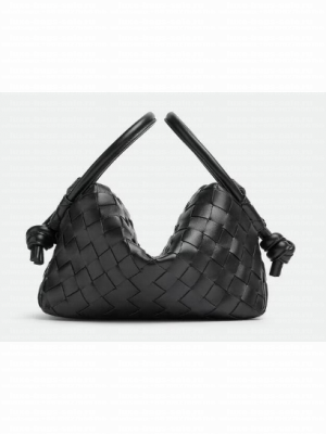 Bottega Veneta Loop Top Handle 796615 black