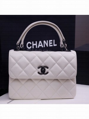 CHANEL small Flap Bag With Top Handle 92236-3