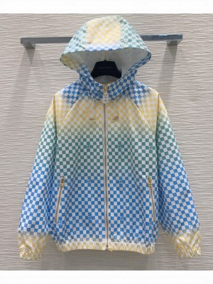 Louis Vuitton Women's Cortavientos Damier Blue