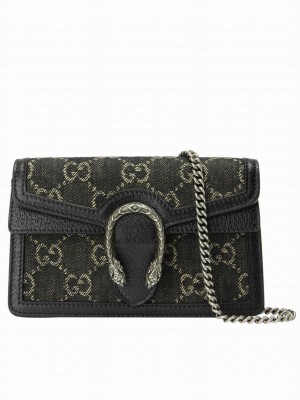 Gucci Dionysus GG Super Mini Bag 476432 Black