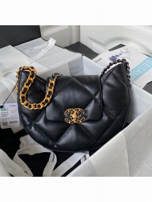 Chanel SMALL MESSENGER BAG AS4638 black