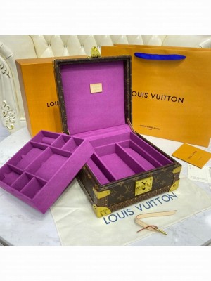 Louis Vuitton NICE JEWELRY CASE M44185 Purple